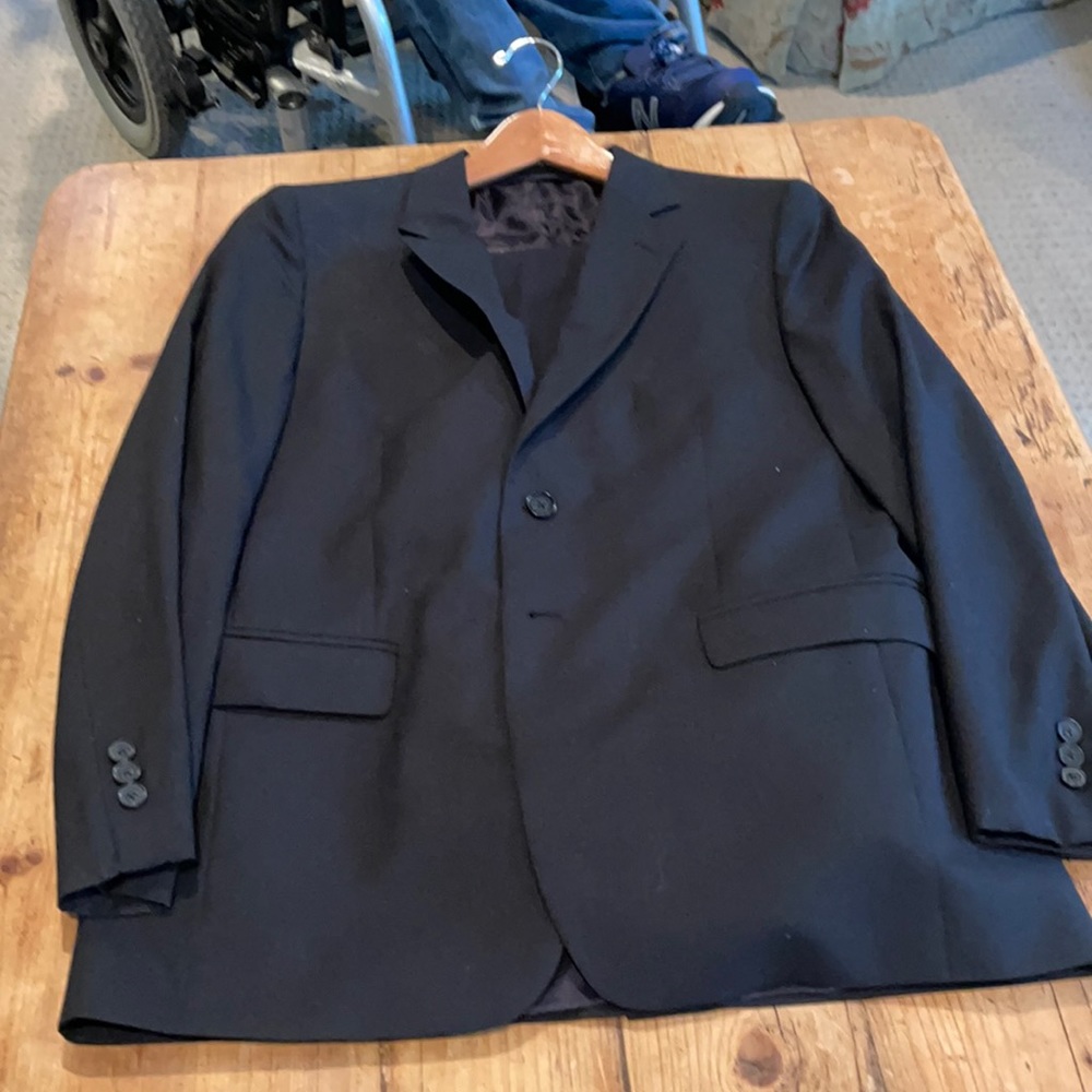 Boys size 18 Navy Brooks brothers suit
